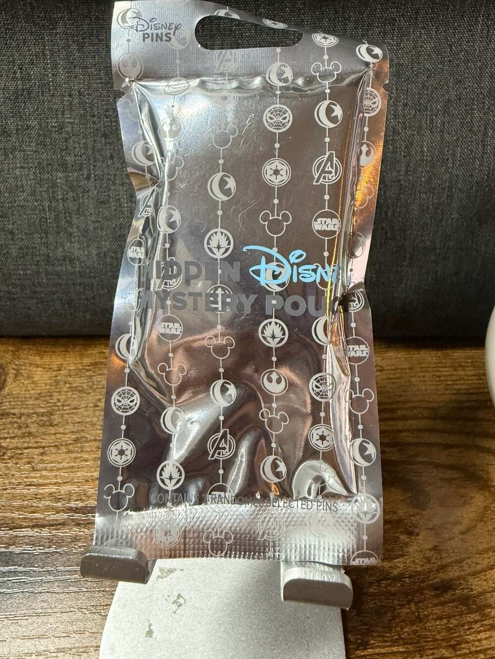 Disney Parks 2024 WDW Hidden Disney Mystery Pouch Pin Pack